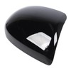 Side Mirror Cover Plastic Weather Resistant Exterior Rearview Mirror Cover