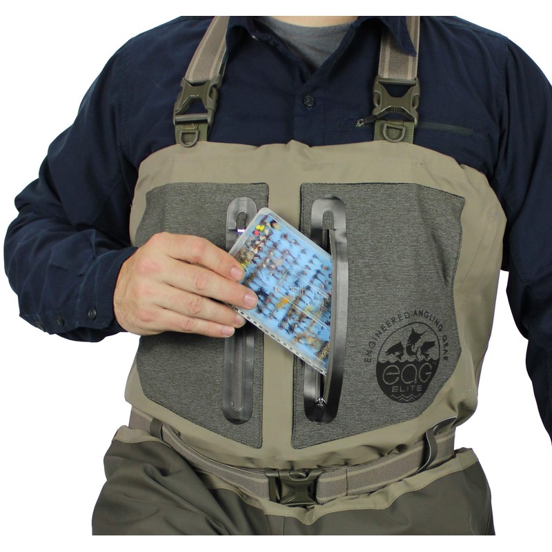 Paramount Outdoors EAG Elite 4 Breathable Stockingfoot Chest Fishing Wader