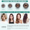 Cepillo de pelo redondo para mujeres u hombres, de secado