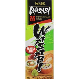 S & B Wasabi Paste 90g - PACK OF 9