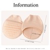 Ball of Foot Cushion Socks Women's Toe Cover with Padding