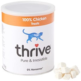 thrive thrive Cat 100% CHICKEN CAT TREATS MaxiTube, 170g
