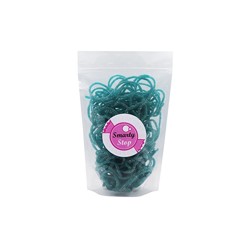Smarty Stop Licorice Laces Gummy Candy (Blue Raspberry, 2 Pound