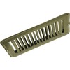 RV Designer H872, Metal Floor Register, Undampered, 7.5 inch x