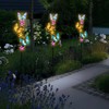 Solar Lights Outdoor Waterproof Garden Butterfly Light Decorative Solar Stake