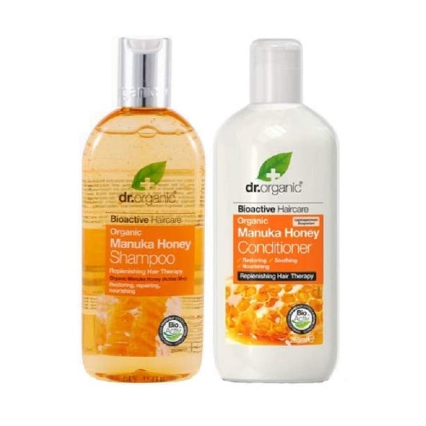 Dr Organic Manuka Honey Shampoo & Conditioner Duo