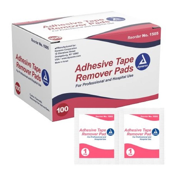 Adhesive Remover Pad - Item Number 1505BX - 100 Each / Box