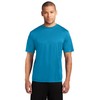 Port & Company Performance Tee. PC380 Neon Blue