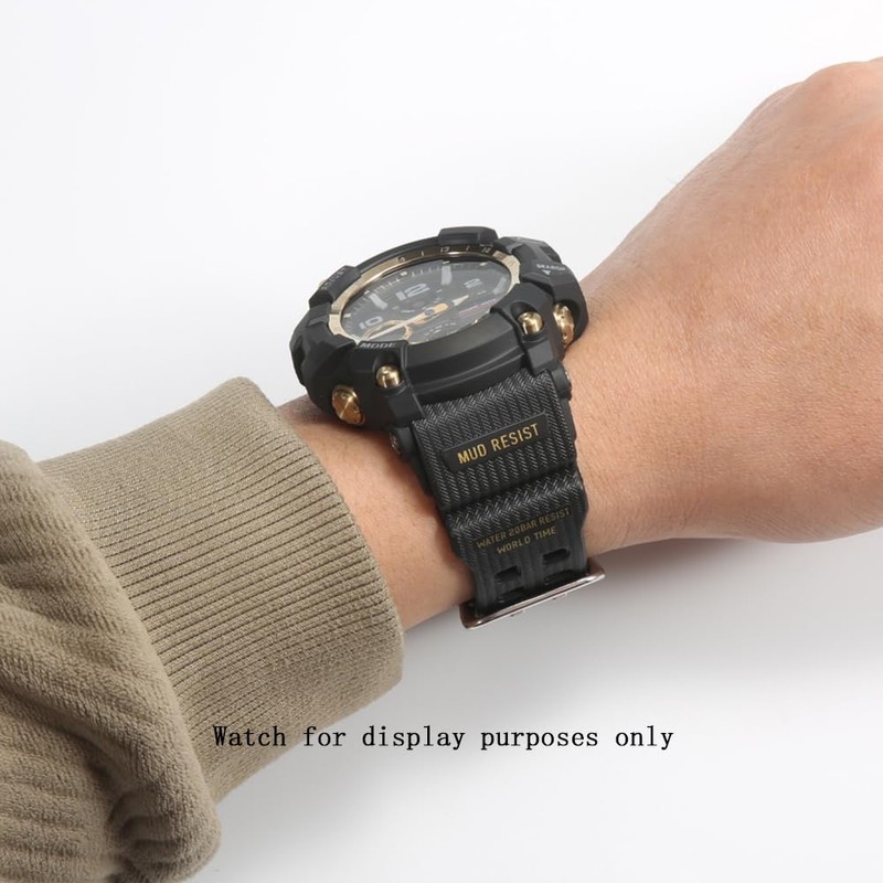 GG-1000 Natural Resin Strap Compatible with Casio Men's G-Shock Master