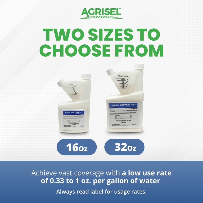 Agrisel Bifenthrin Pro 7.9, Insect Control, Safe for Plants &
