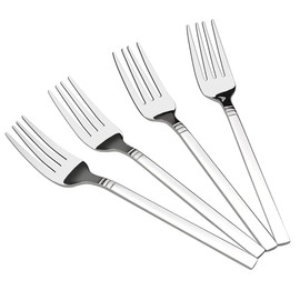 Fiazony Tenedores para postre de, acero inoxidable de, 12 piezas, 6,74 pulgadas