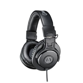 Audio-Technica ATH-M30X Audífonos Profesionales Monitorizado para Estudio, color Negro