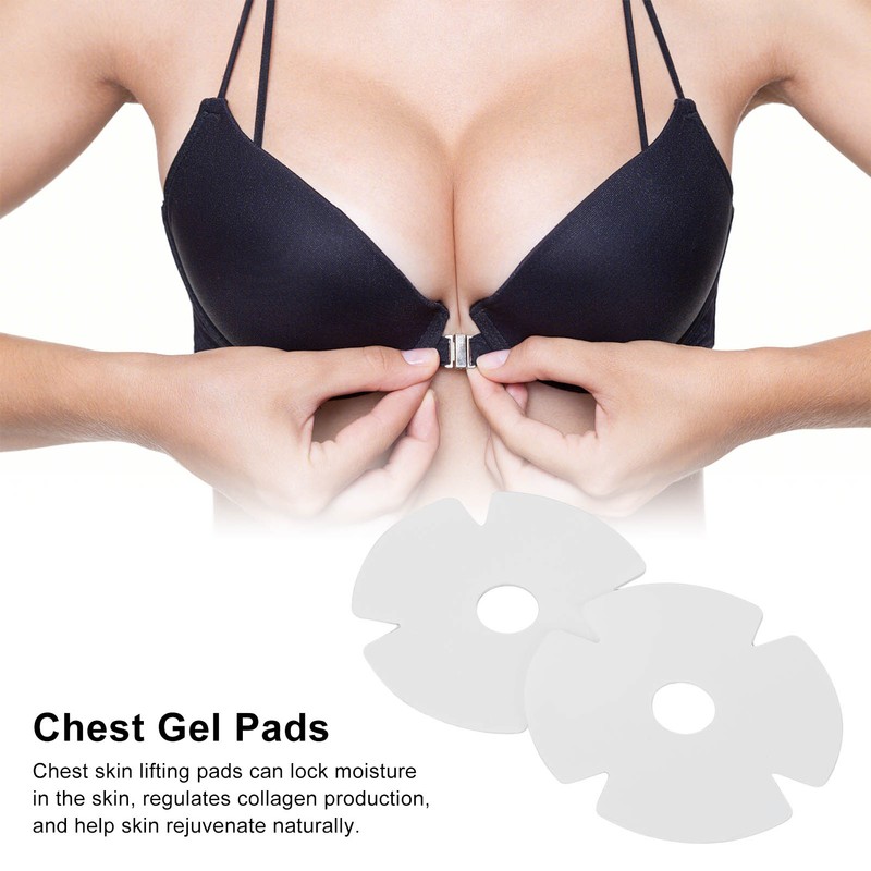 10pcs Chest Wrinkle Pads Remove Fine Lines Inhibiting Melanin Breast