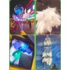 Duories Pack of 100 Colourful Feathers for Crafts, Natural Feathers,