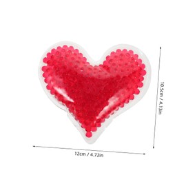minkissy Reusable Pcs Household Bag Heart Shape Cold Compress for Therapy Cooling Packs Convenient for Camping