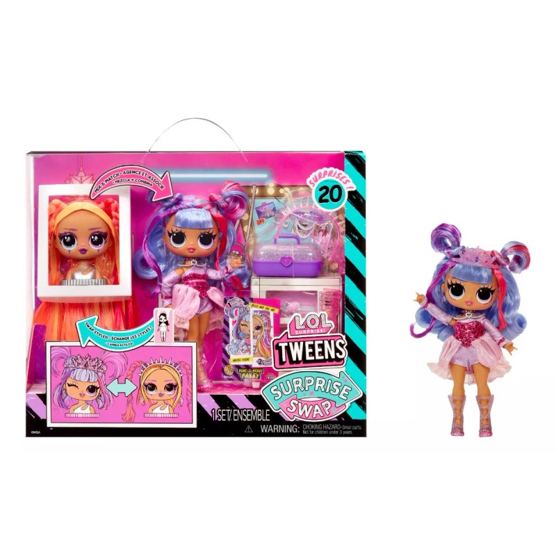 L.O.L. Surprise! Muñeca Lol Surprise Tweens Swap 20 Sorpresas Con