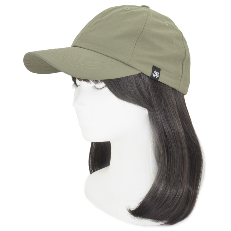 [ケークラフト] レディース 撥水 キャップ (ナイロン素材・ワッシャー加工) [ 446435 ] 帽子 KH