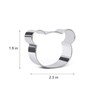 Bear Cookie Cutter 2.3" Cute Bear Face Cutters for Cookies