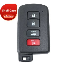 Camprofessor New Keyless Smart Remote Key Shell Case Fob 4Button for Toyota Camry Avalon RAV4