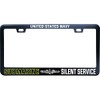 XYcustomBest Black License Plate Frame - Military Tag US Navy