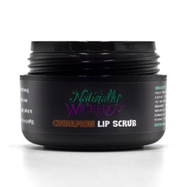 Naturally Wicked Cinnamon Lip Scrub | Natural & Vegan Sugar Exfoliant For Lips | 15ml