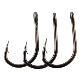 Fishing Hook Saltwater Live Bait Hooks Stainless Steel 2X Strong Offset Sharpened Fishing Hook Jig Fishing Bait Tackle Fishing Gift Size 2/0 to 12/0(Size 11/0-50pcs)