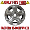 Auto Reflections Set of 4 18" 5 Spoke Wheel Skins