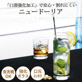 Toyo Sasaki Glass New Doria, Made in Japan, Dishwasher Safe