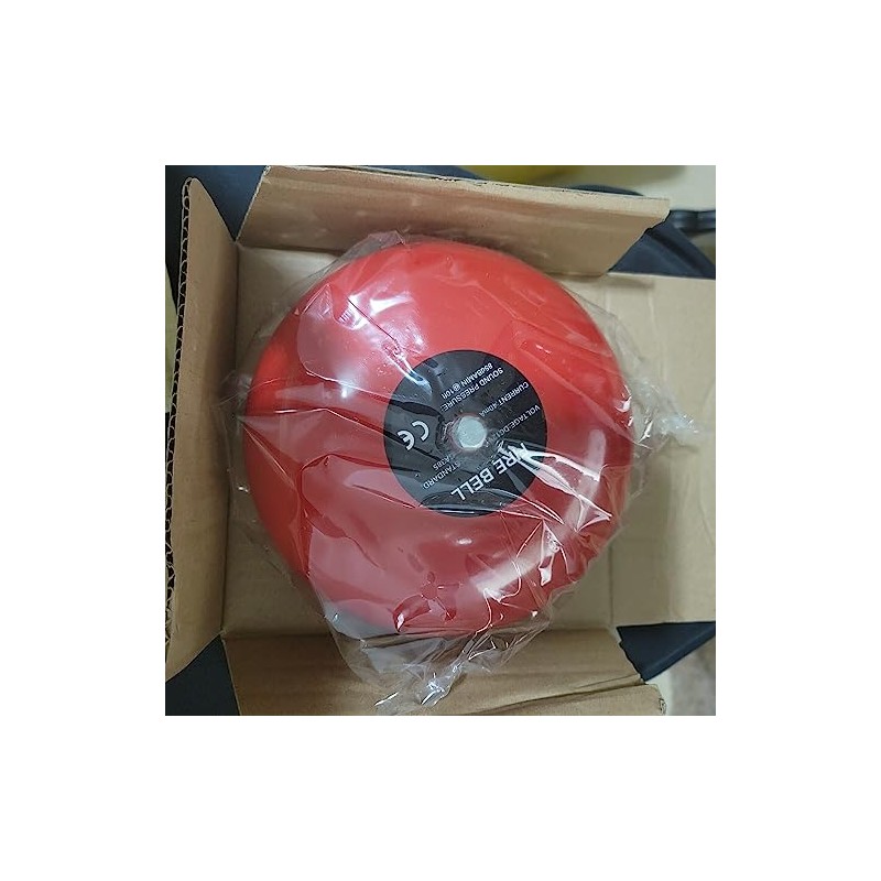 Fire Alarm Bell, 12 Volt dc, UL, 6", UL Listed