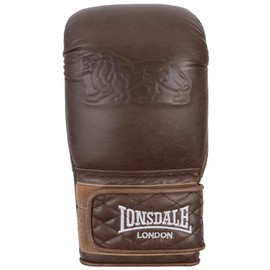 Lonsdale Unisex Adult Bag Gloves Equipment, Vintage Brown, S/M