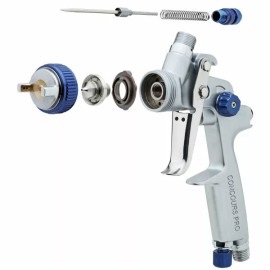 Eastwood Concours Pro HVLP Detail Gun 1.0MM Steel Construction 100CC Cup