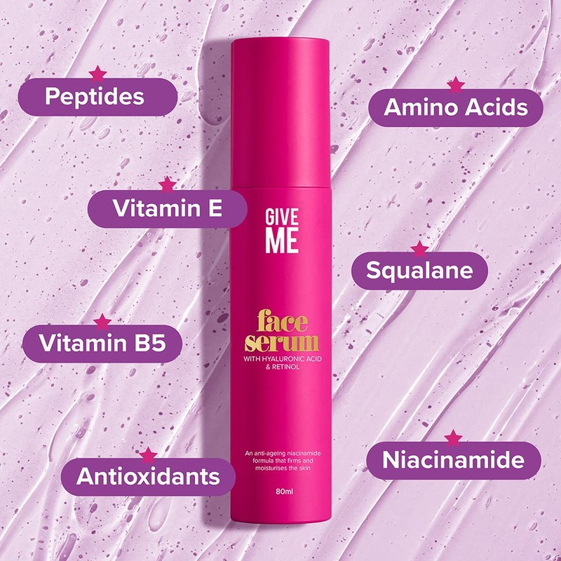 Give Me Hyaluronic Acid & Retinol Face Serum With Peptides