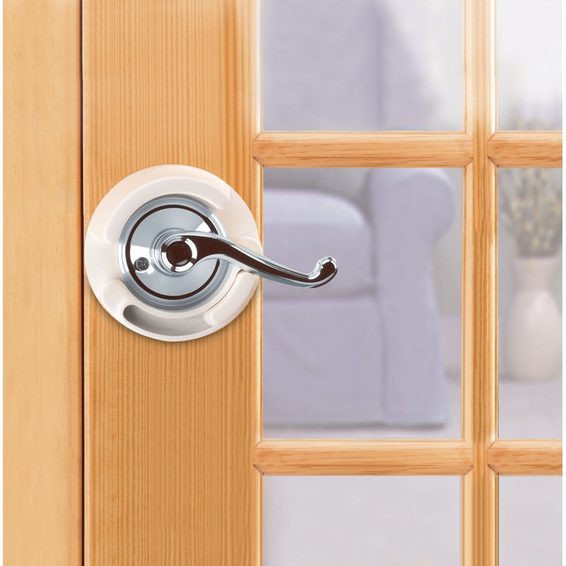 Safety 1st Lever Handle Lock, Off-White/Cream Color