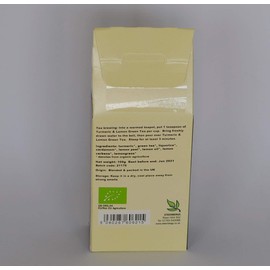 Steenbergs Organic Green Tea with Turmeric and Lemon 100g