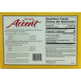 Sa-son Accent Seasoning, Original Flavor, 36 Packets