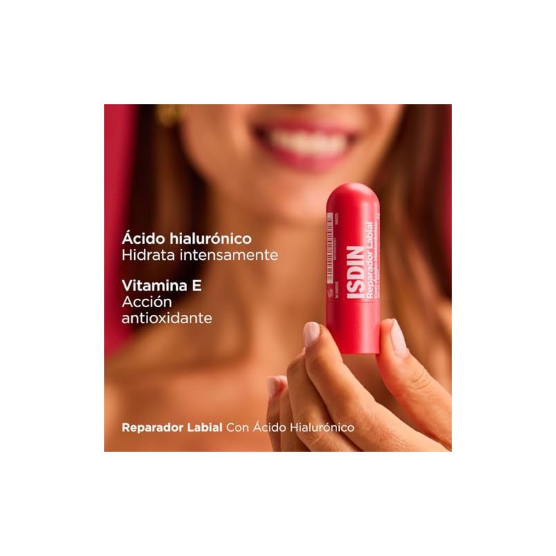 ISDIN Reparador Labial Stick Rojo