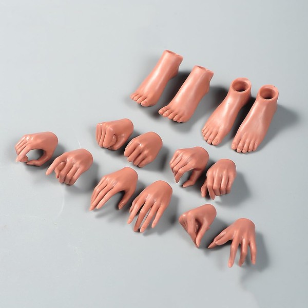 RoofWorld 1/6 Scale Female Body,12inch Super Flexible Slim Make Up