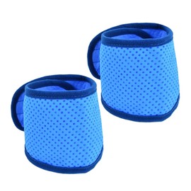 Gatuida 2pcs Adjustable Cooling Bandanas for Dogs Instant Chilling Scarf for Medium Breeds with Neck Circumference for Summer Outdoor Activities and Preventing Overheating