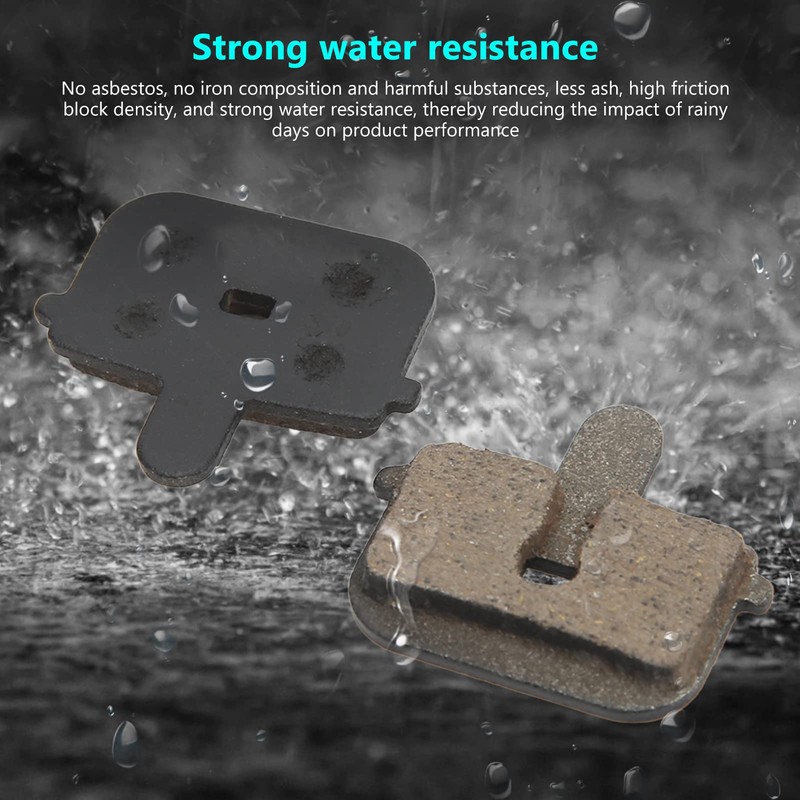 Bike Brake Pad Replacement, 2 Sets Thin Bicycle Disc Brake