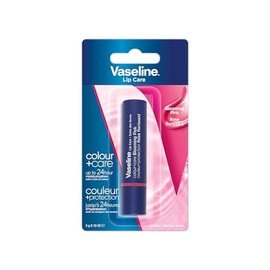 Vaseline - Bálsamo Labial, Lip Color Care Stick (3.0 g), Humectación hasta por 24 horas, Blooming Pink