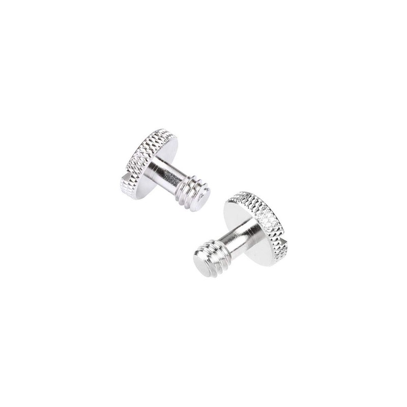 CAMVATE 1/4"-20 Slotted Screw for Camera Quick Release Plate (2
