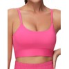 THE GYM PEOPLE Women's Adjustable Longline Sports Bras Scoop Neck