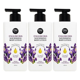 On The Body 온더바디 너리싱 바디로션 아이리스 400mL x 3개 On The Body Nourishing Body Lotion Iris 400mL x 3
