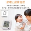 Ohm Electric Thermometer, Capital Letter Thermometer, Hygrometer, Easy to See