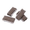 4Pcs Cue Shaft Burnishers Snooker Billiard Pool Cloth Towel Slicker