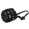Black Horse Grazing Muzzle Easy Breathe Horse Mouth Cover with