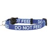 Cat Collar DO NOT Feed in Red, Pink Or Blue,