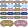 20 Pcs Funny Eye Mask Bulk for Sleep, Adjustable Strap,Morandi