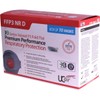 RESP, UCFX3-P3VC, FOLD Flat MASK with Valve & Carbon, FFP3,