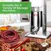Wutfly 10mm Stainless Steel Sausage Stuffing Tubes and Sausage Stuffer